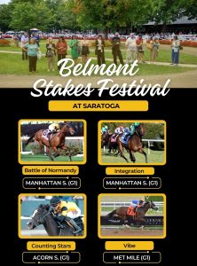Ten WPT Runners Poised for Belmont Stakes Festival at Saratoga