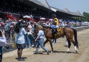 Pillar of Beauty Leads Charge into Saratoga